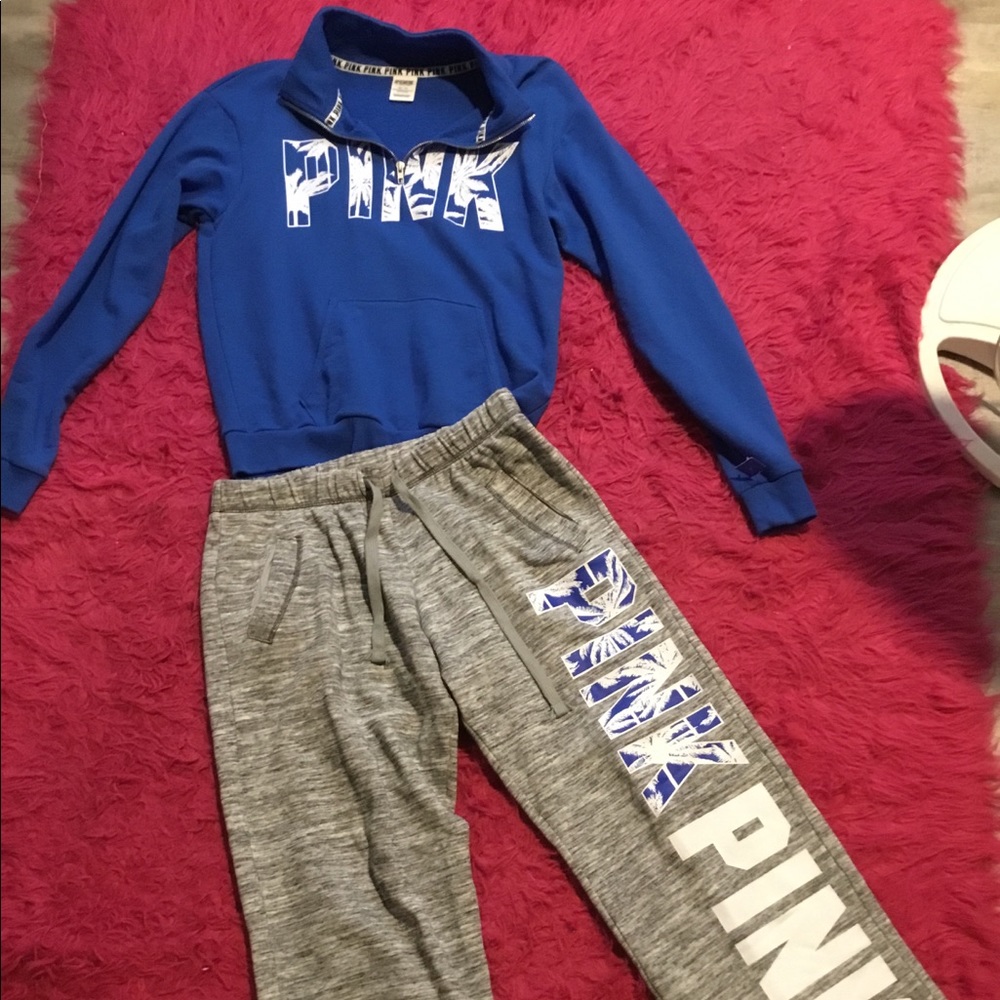 Pink tracksuit